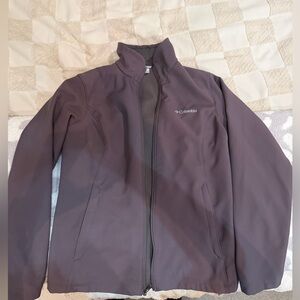 Columbia Black Full-Zip Jacket